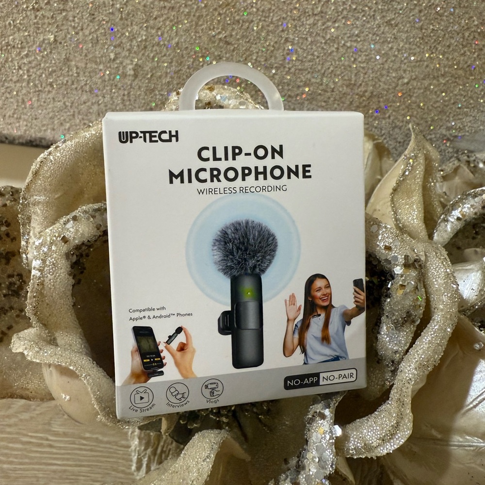 UP-TECH Clip-On Microphone